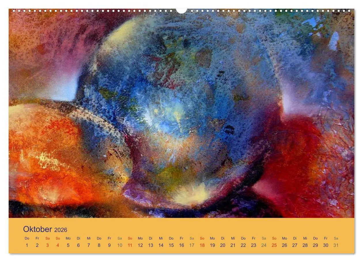 Bild: 9783516164992 | Kunstkalender 2026 - Augenblicke der Malerei (Wandkalender 2026 DIN...