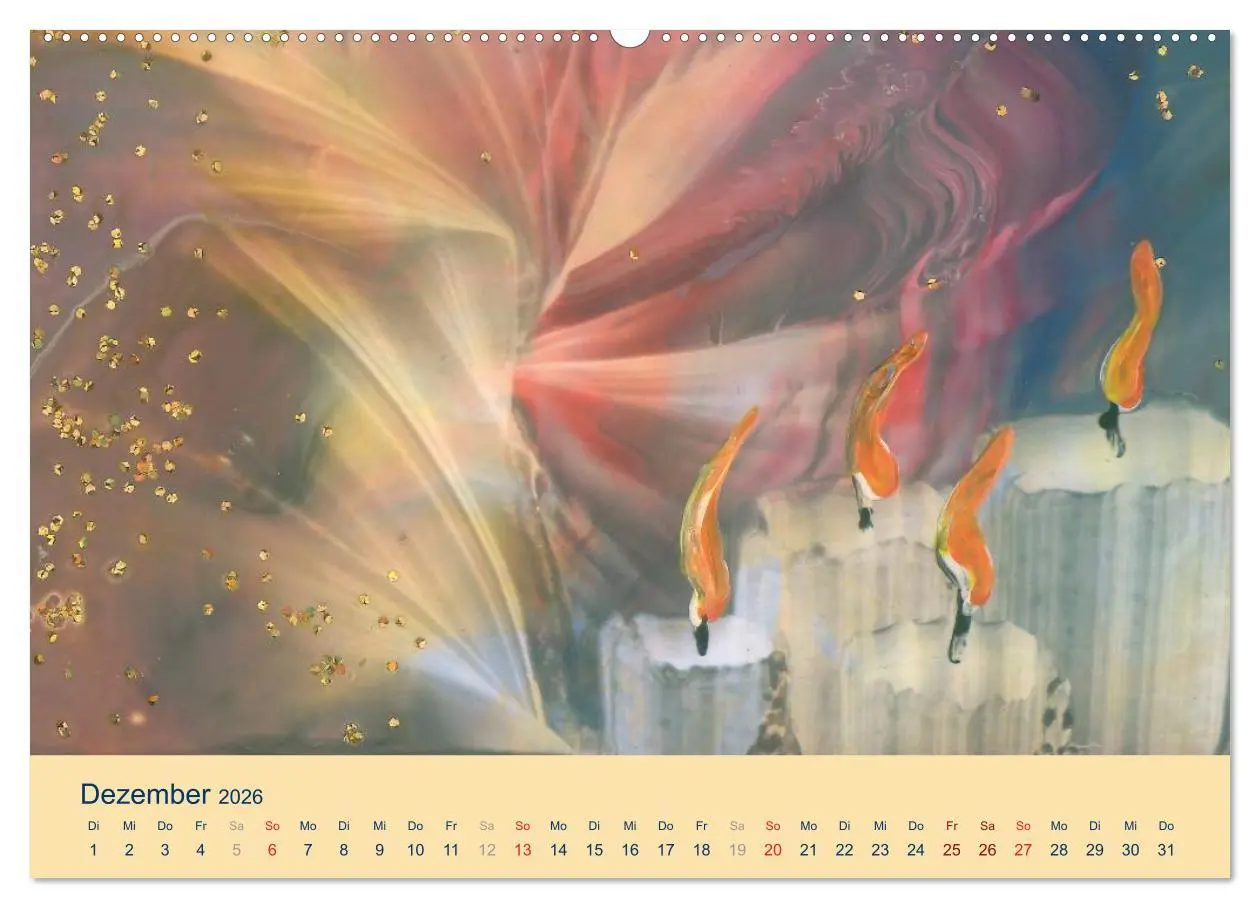 Bild: 9783516164992 | Kunstkalender 2026 - Augenblicke der Malerei (Wandkalender 2026 DIN...