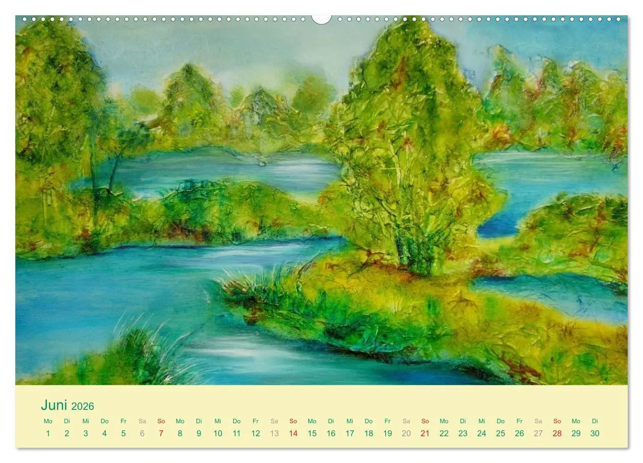 Bild: 9783516164992 | Kunstkalender 2026 - Augenblicke der Malerei (Wandkalender 2026 DIN...