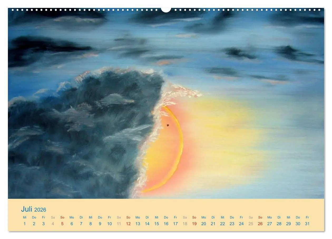 Bild: 9783516164992 | Kunstkalender 2026 - Augenblicke der Malerei (Wandkalender 2026 DIN...