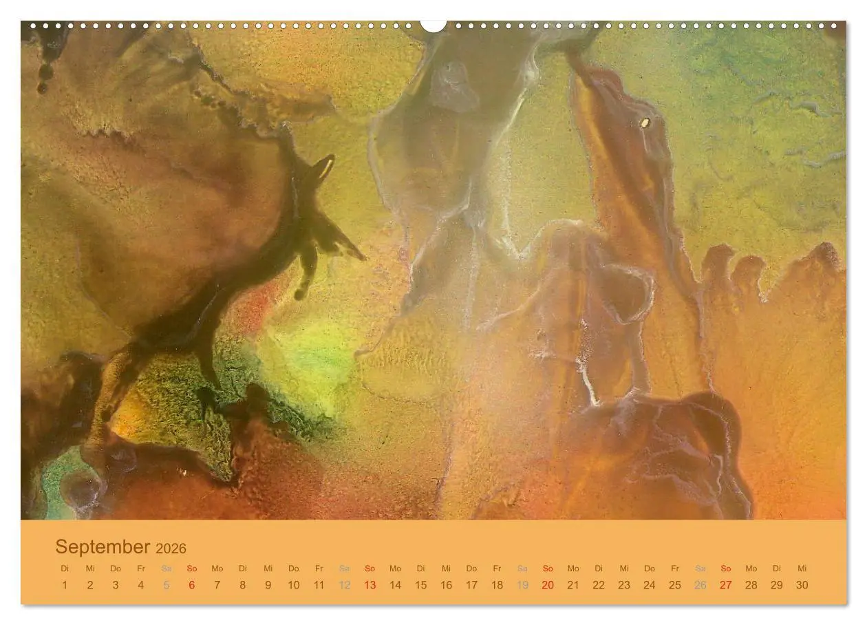 Bild: 9783516164992 | Kunstkalender 2026 - Augenblicke der Malerei (Wandkalender 2026 DIN...