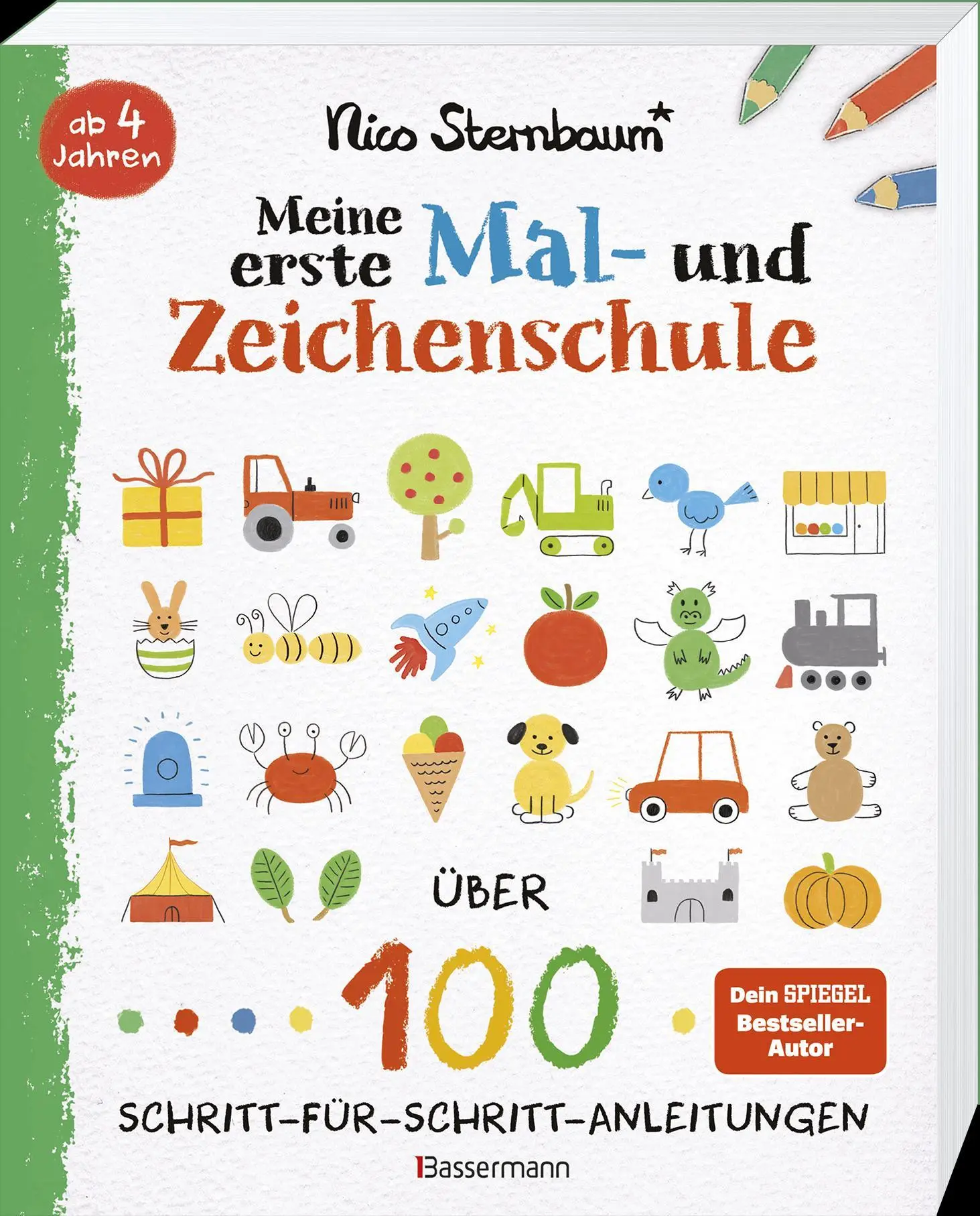 Bild: 9783809444992 | Meine erste Mal- und Zeichenschule. Ab 4 Jahren | Nico Sternbaum