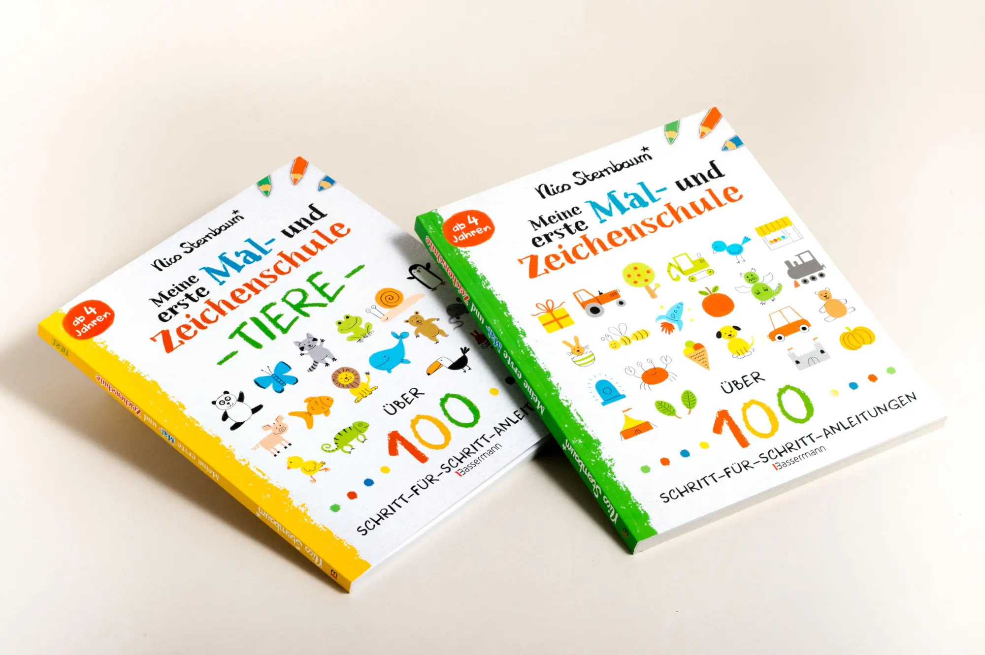 Bild: 9783809444992 | Meine erste Mal- und Zeichenschule. Ab 4 Jahren | Nico Sternbaum