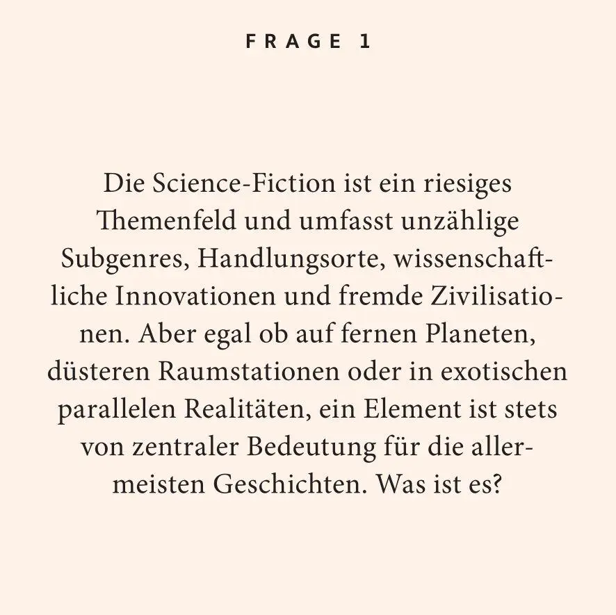 Bild: 9783899784992 | Science-Fiction-Quiz | Niklas Gutjahr (u. a.) | Taschenbuch | 103 S.