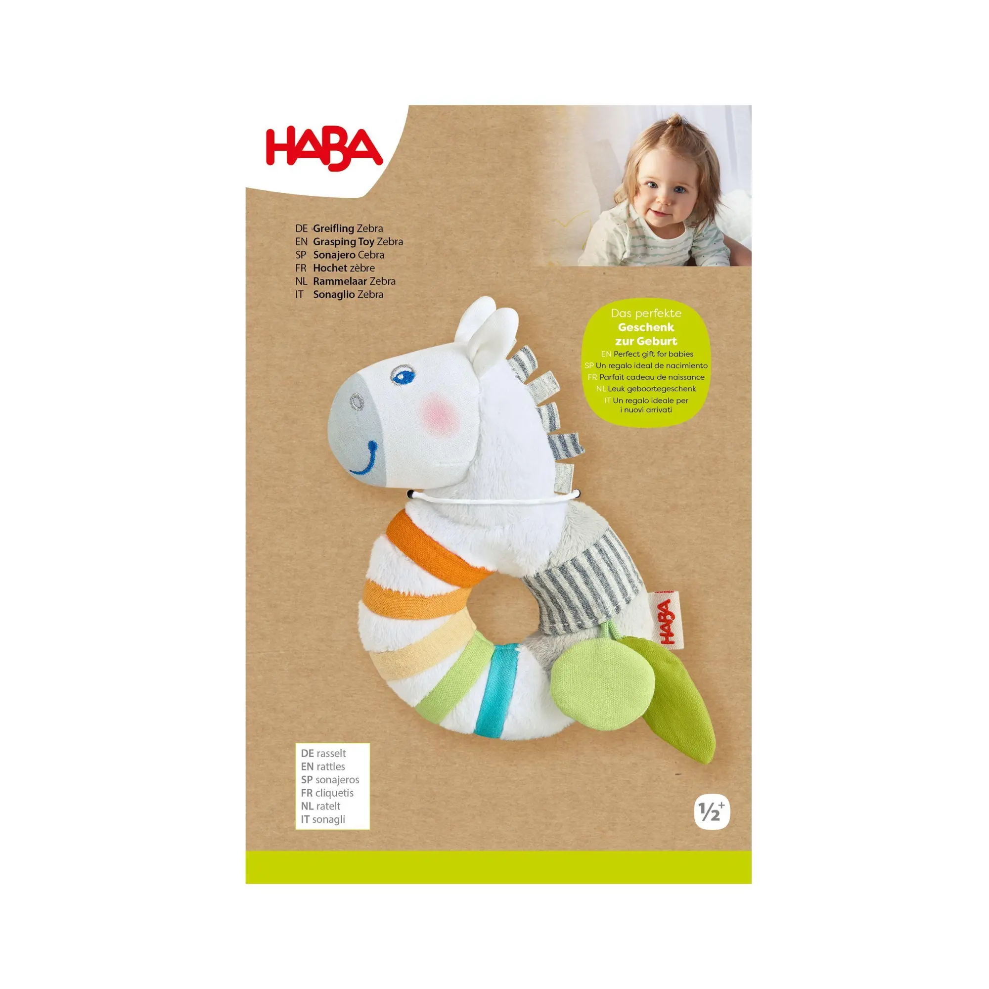 Bild: 4010168285092 | Greifling Zebra | Deutsch | 2026 | HABA Sales GmbH &amp; Co.KG
