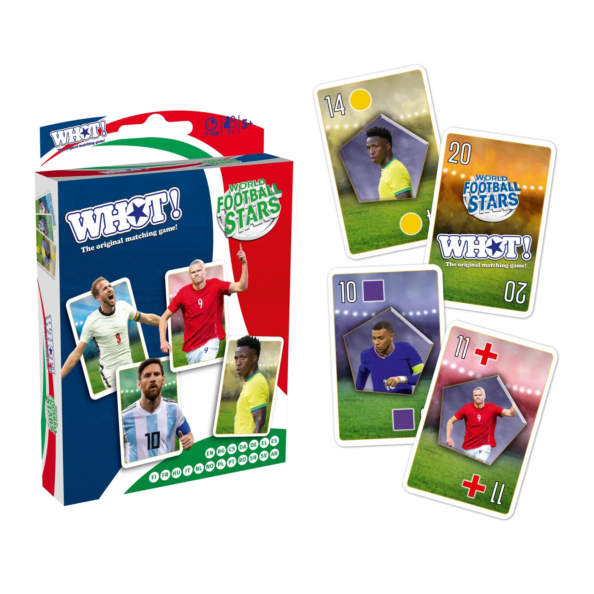 Cover: 5036905065092 | WHOT Weltfussball Stars | Spiel | Deutsch | 2026 | Winning Moves