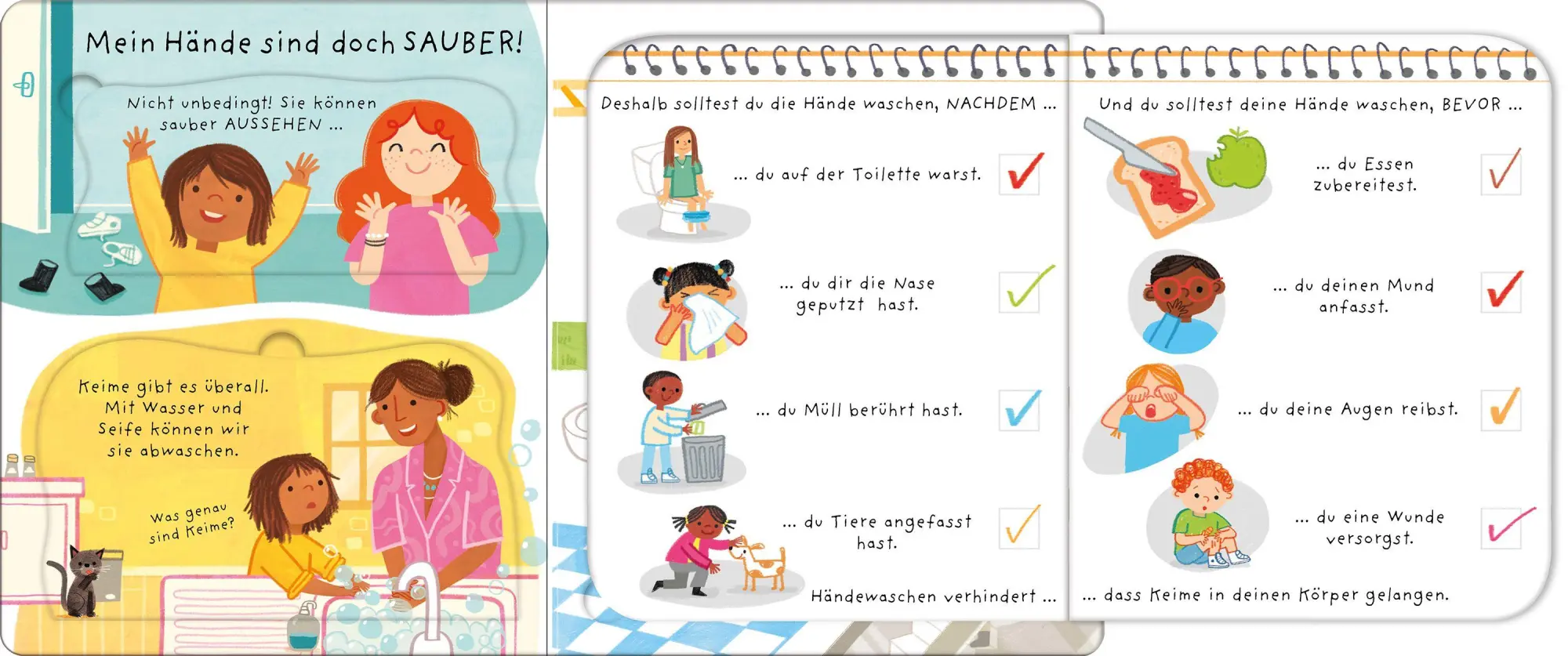 Bild: 9781035705092 | Waschen ist wichtig - so geht es richtig! | Rose Hall | Buch | 12 S.