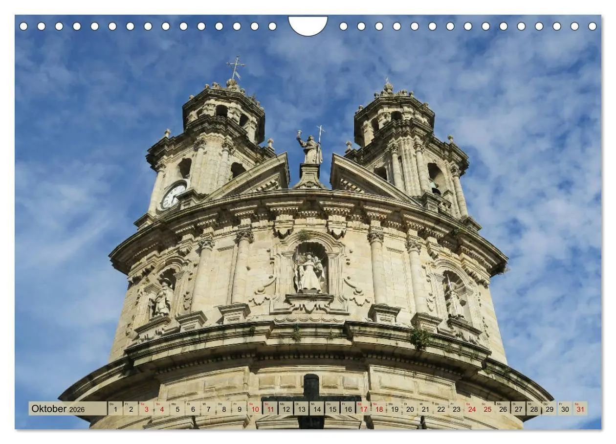 Bild: 9783457725092 | Von Porto nach Santiago de Compostela (Wandkalender 2026 DIN A4...
