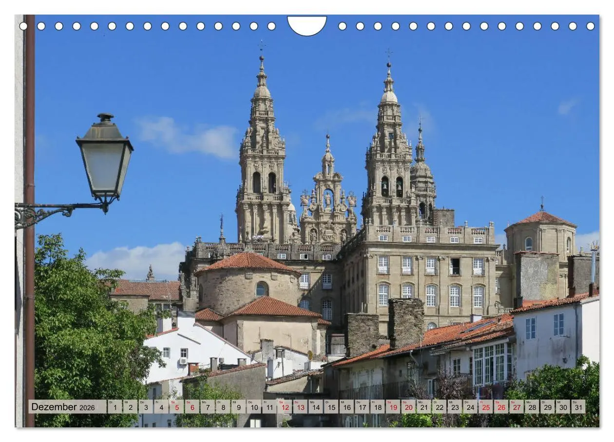Bild: 9783457725092 | Von Porto nach Santiago de Compostela (Wandkalender 2026 DIN A4...