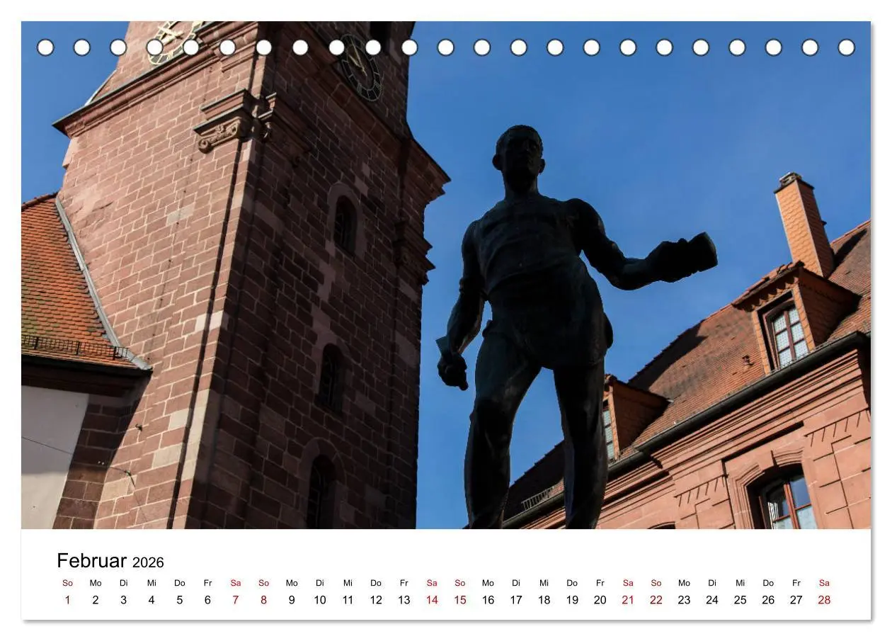 Bild: 9783457895092 | Pirmasens (Tischkalender 2026 DIN A5 quer), CALVENDO Monatskalender