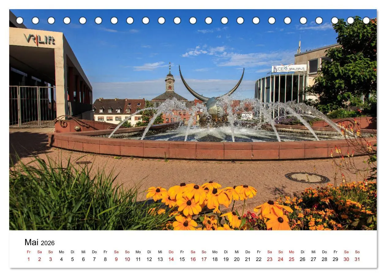 Bild: 9783457895092 | Pirmasens (Tischkalender 2026 DIN A5 quer), CALVENDO Monatskalender