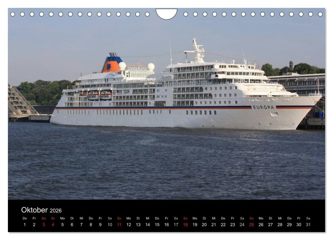 Bild: 9783516125092 | Schiffe im Hamburger Hafen (Wandkalender 2026 DIN A4 quer),...