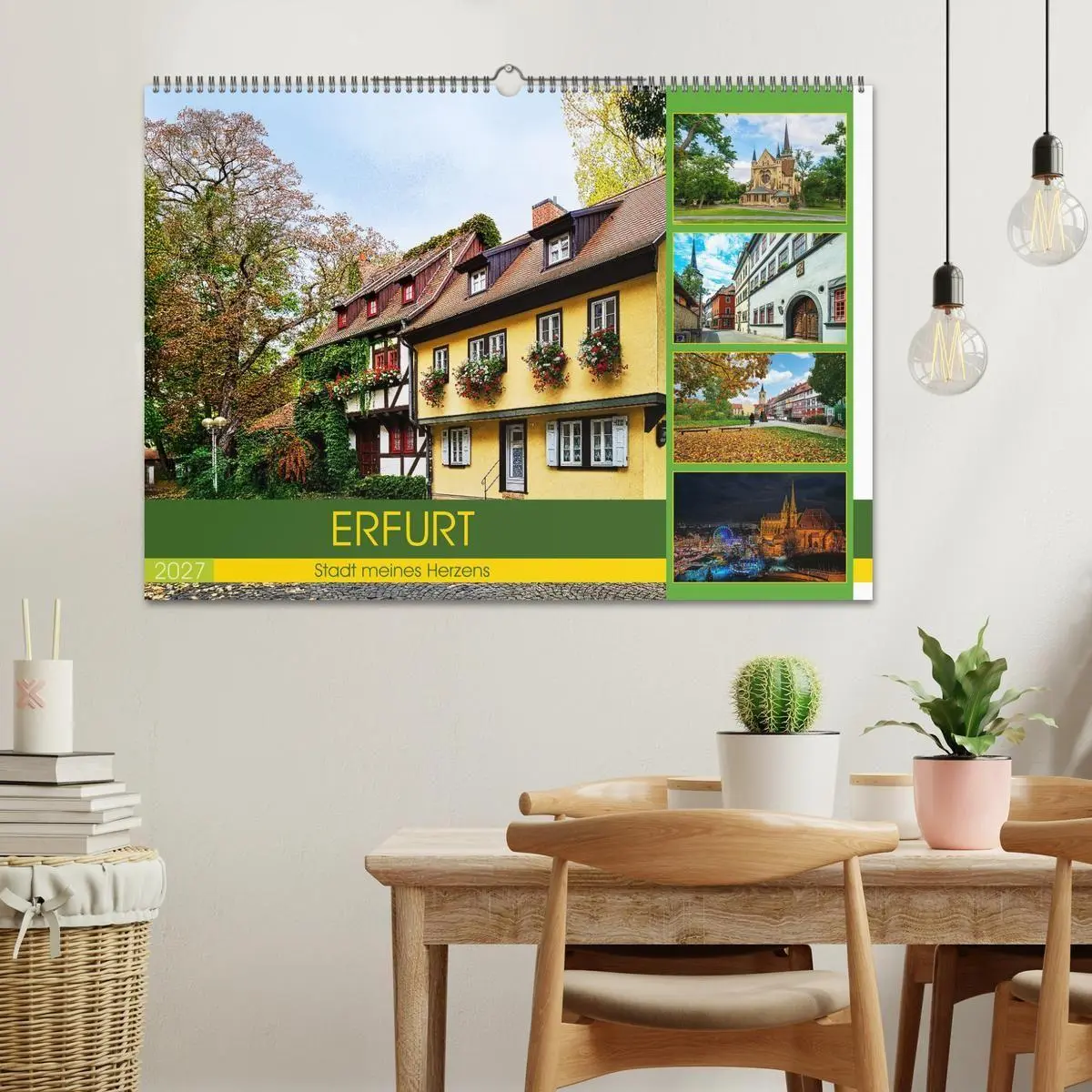 Bild: 9783594345092 | Erfurt - Stadt meines Herzens (Wandkalender 2027 DIN A2 quer),...