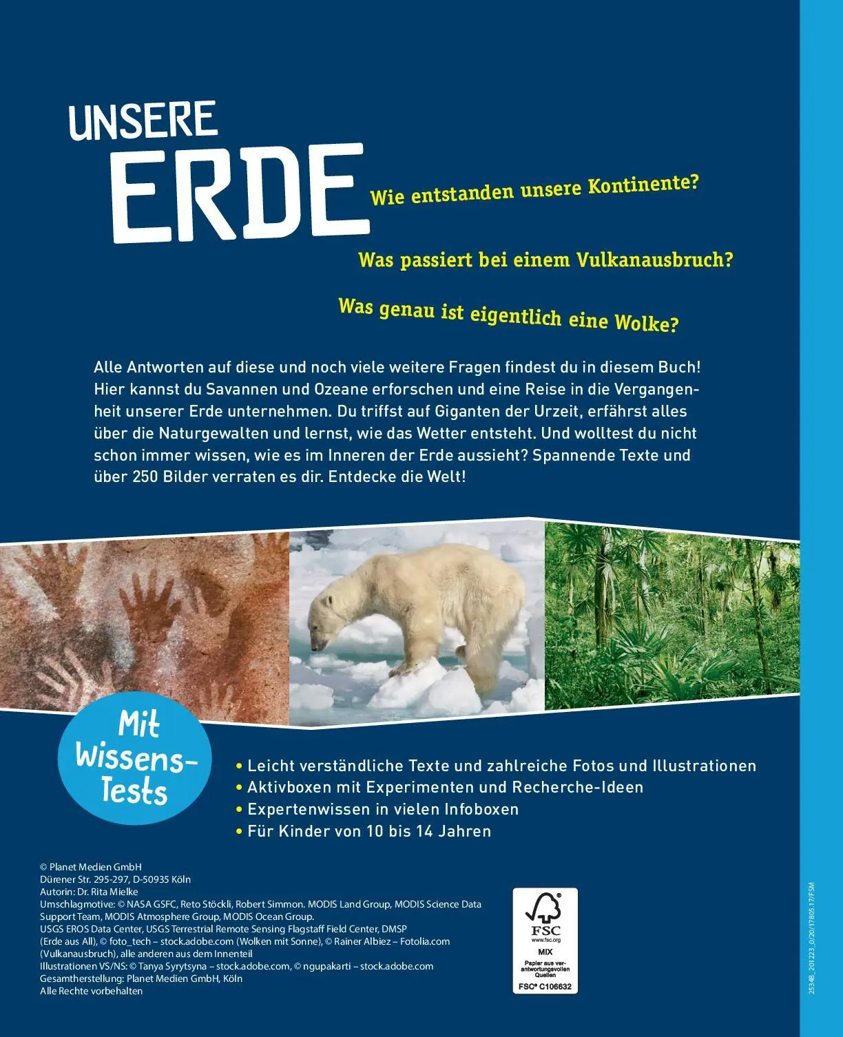Rückseite: 9783625195092 | Unsere Erde | Buch | 128 S. | Deutsch | 2023 | EAN 9783625195092