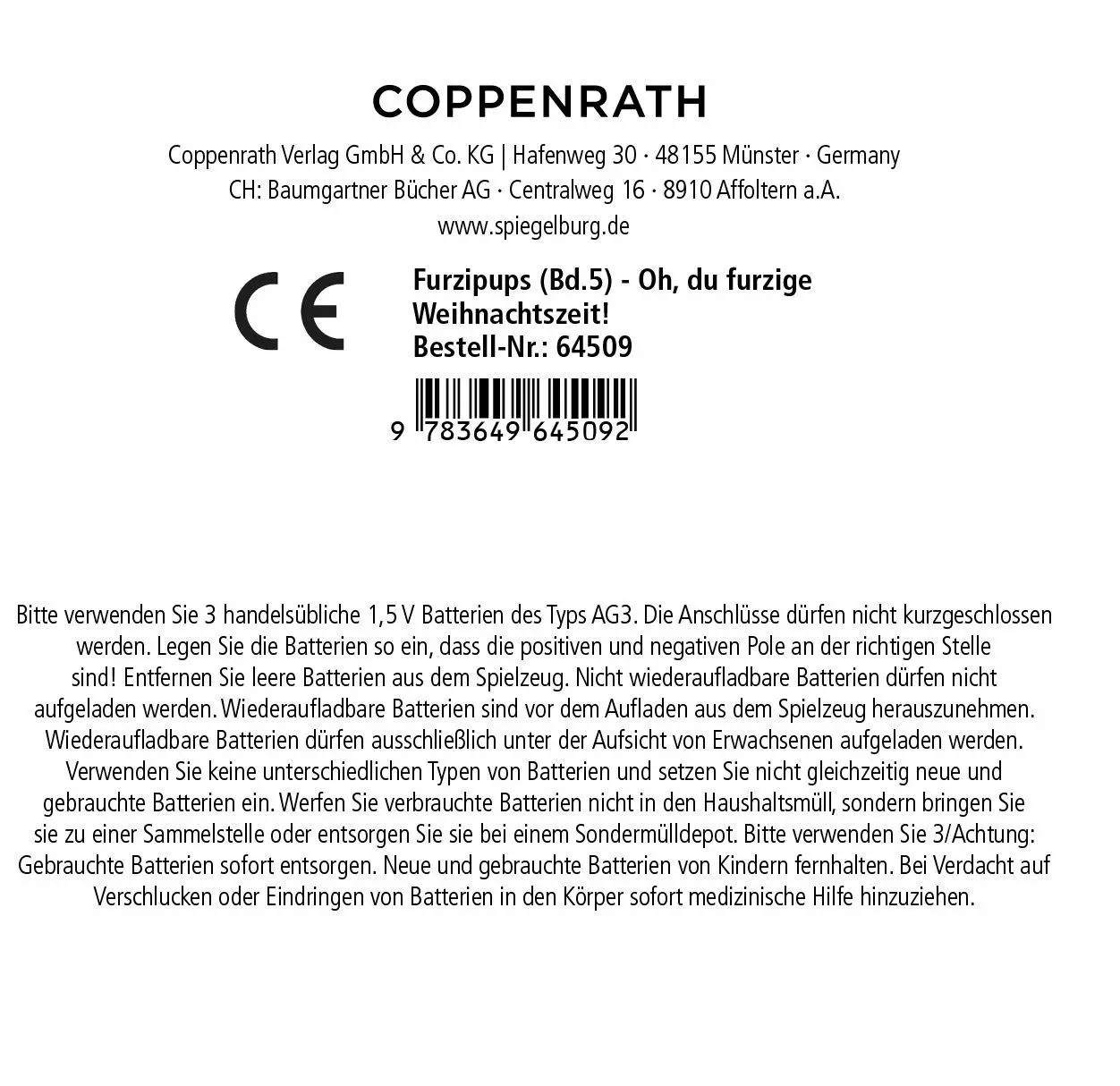 Bild: 9783649645092 | Furzipups - Oh, du furzige Weihnachtszeit! (Bd. 5) | Kai Lüftner