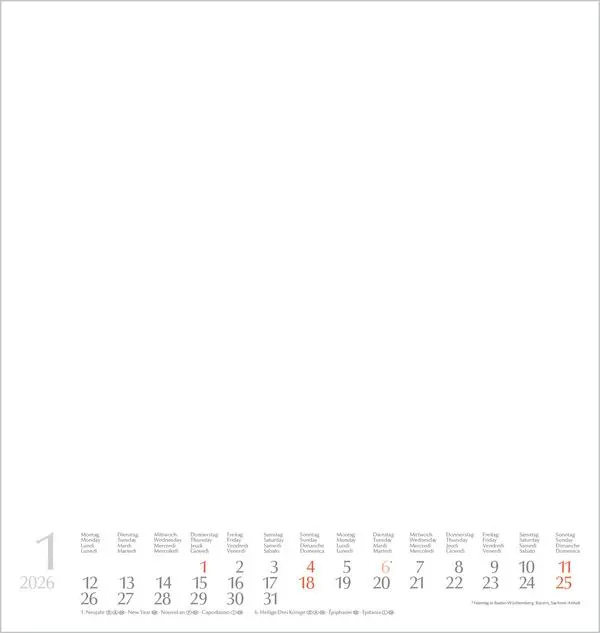 Bild: 9783731885092 | Foto-Malen-Basteln Bastelkalender weiß groß 2026 | Verlag Korsch