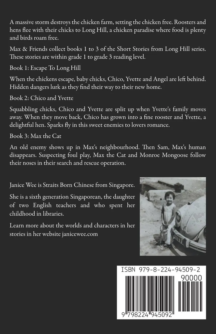 Rückseite: 9798224945092 | Max &amp; Friends | Janice Wee | Taschenbuch | Englisch | 2024