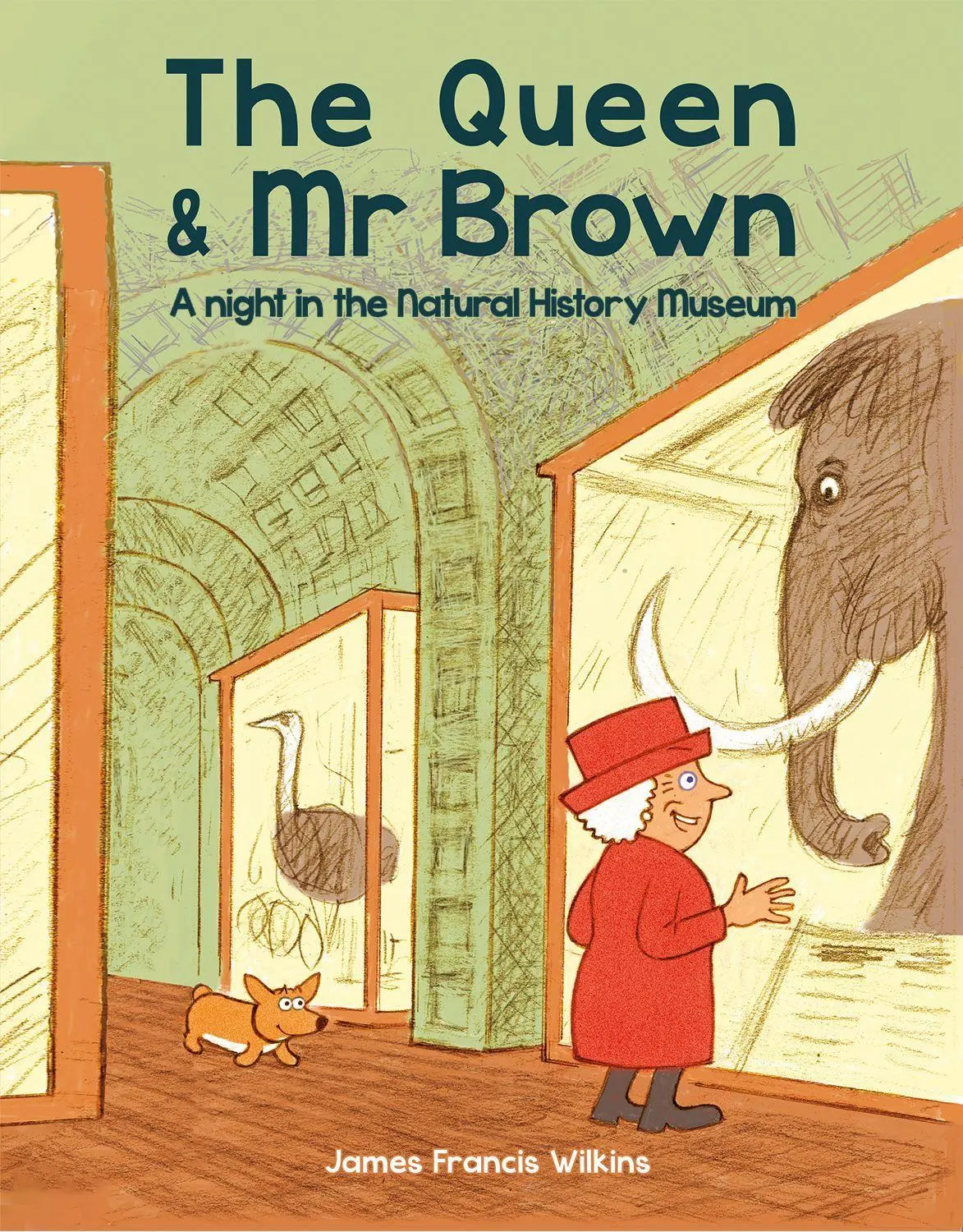 Cover: 9780565095192 | The Queen &amp; Mr Brown: A Night in the Natural History Museum | Wilkins