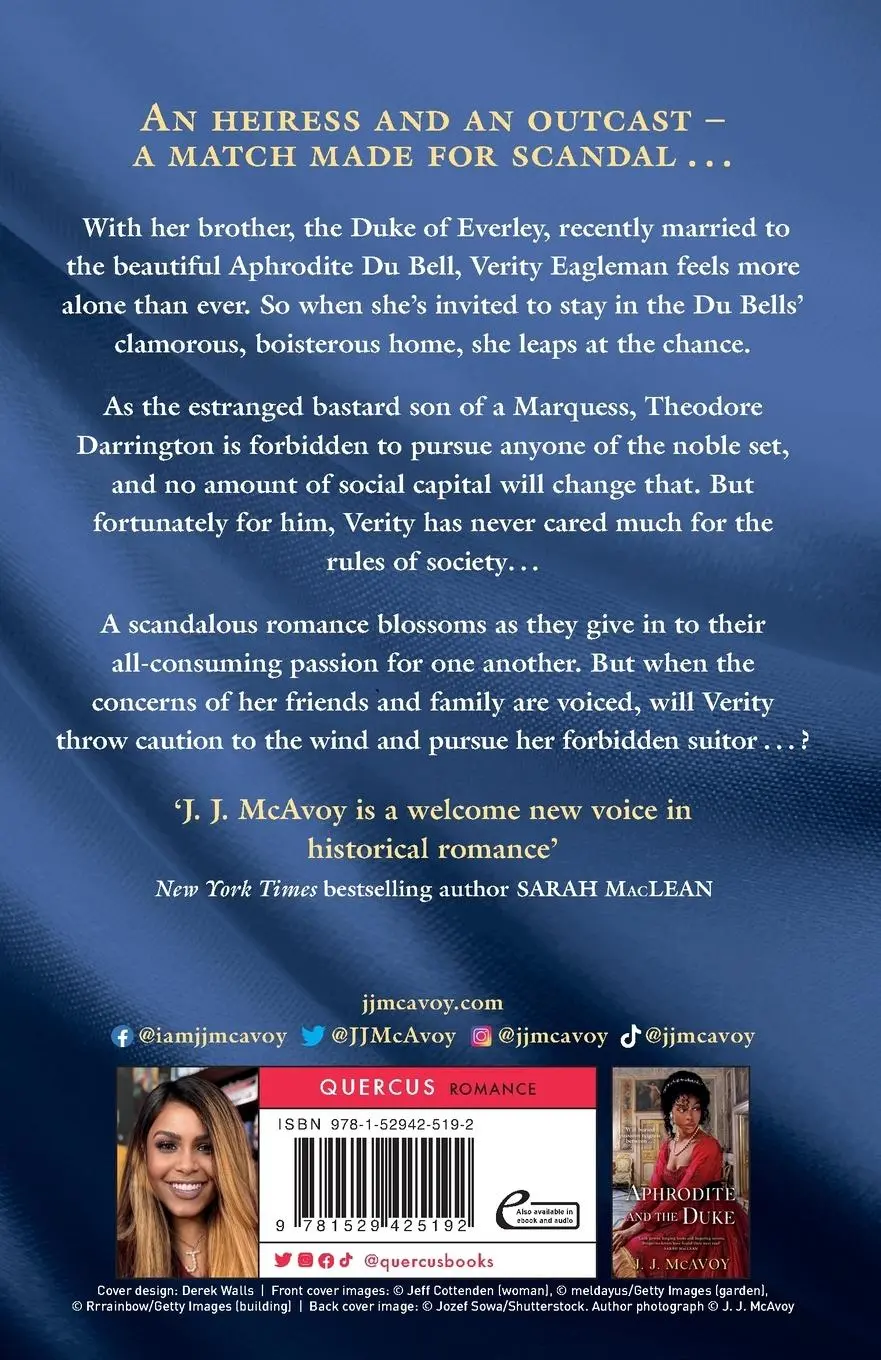 Rückseite: 9781529425192 | Verity and the Forbidden Suitor | J. J. Mcavoy | Taschenbuch | 2023