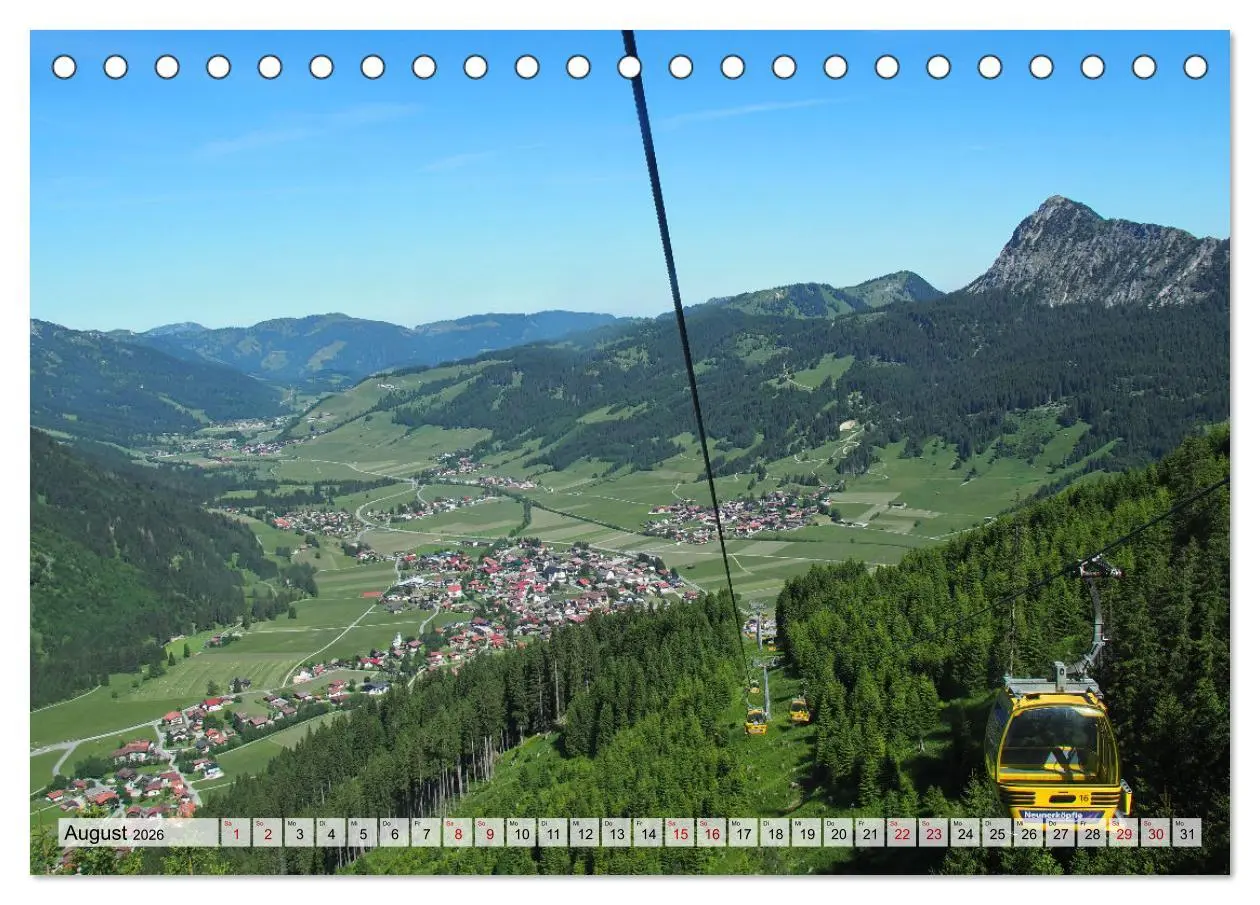 Bild: 9783457405192 | Bergbahnen in den Alpen (Tischkalender 2026 DIN A5 quer), CALVENDO...