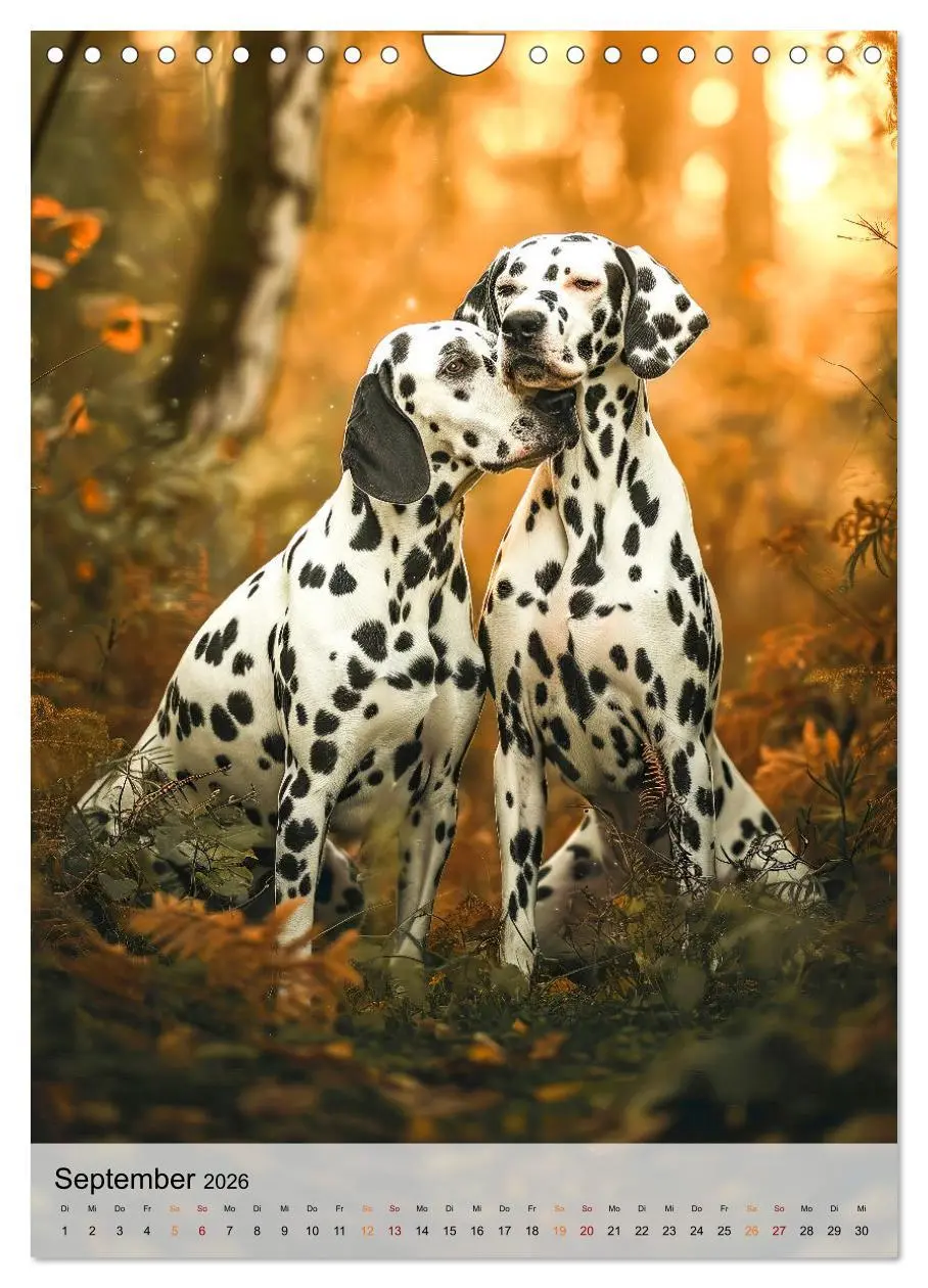 Bild: 9783516285192 | Dalmatiner - freundlich und temperamentvoll (Wandkalender 2026 DIN...