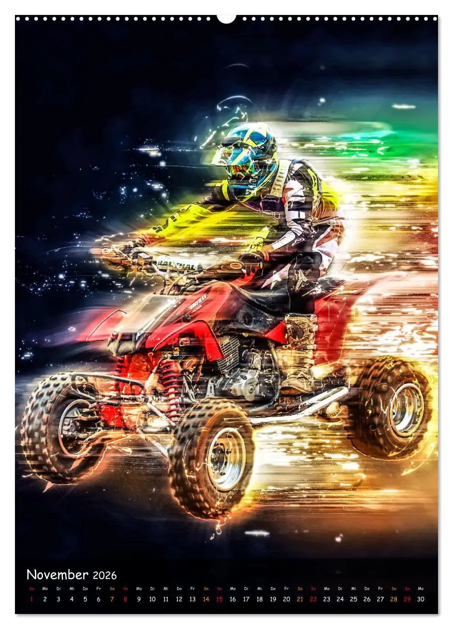 Bild: 9783516355192 | Quad spektakulär (hochwertiger Premium Wandkalender 2026 DIN A2...