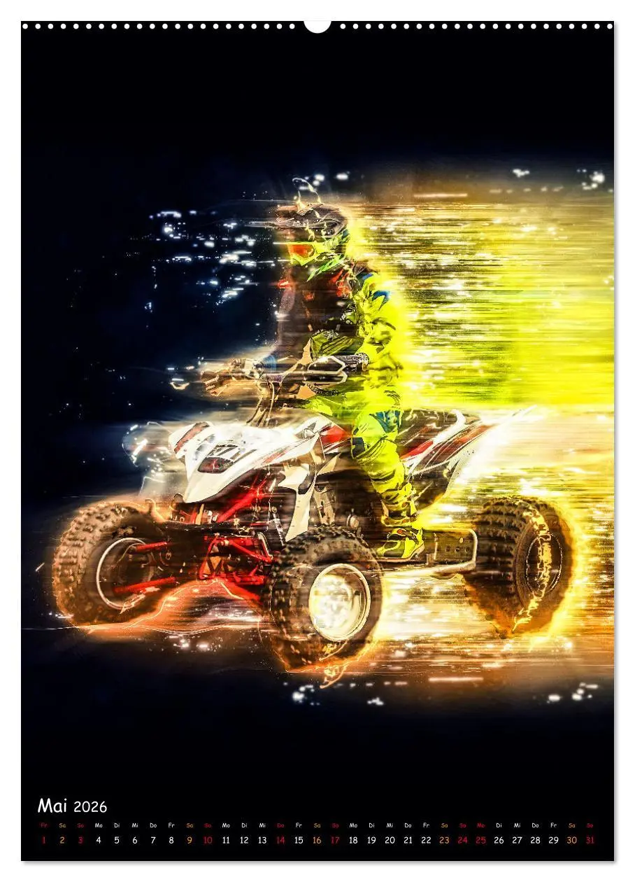 Bild: 9783516355192 | Quad spektakulär (hochwertiger Premium Wandkalender 2026 DIN A2...