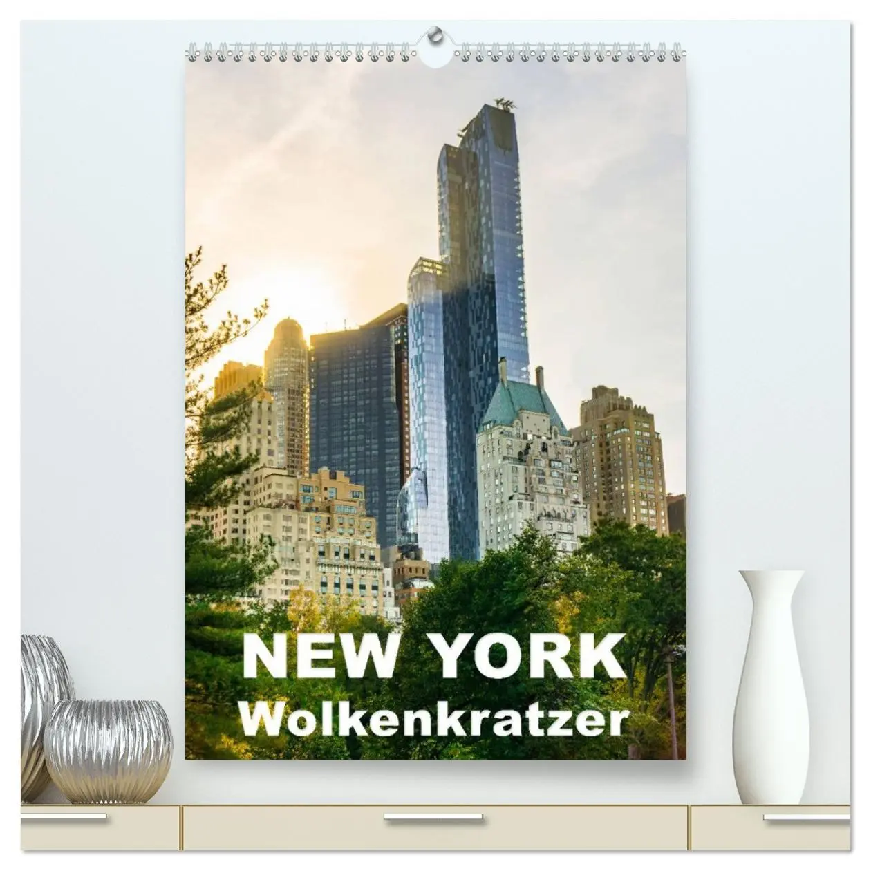 Cover: 9783516425192 | New York Wolkenkratzer (hochwertiger Premium Wandkalender 2026 DIN...