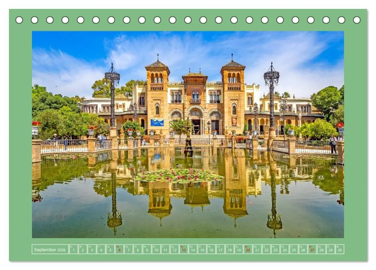 Bild: 9783516665192 | Ein Herz für Sevilla (Tischkalender 2026 DIN A5 quer), CALVENDO...