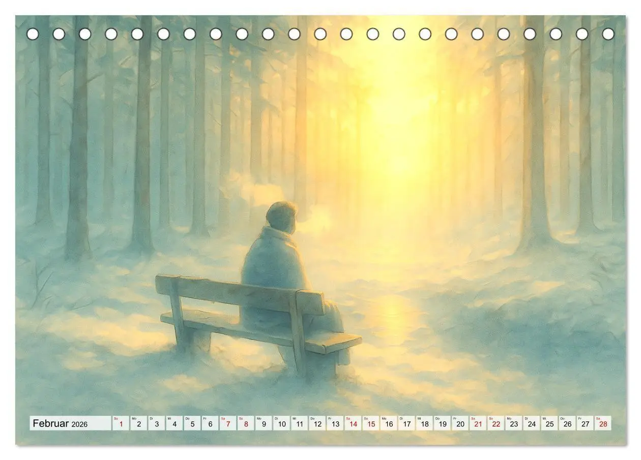 Bild: 9783516735192 | Ruhe finden - Der Anti-Stress-Kalender - Ein Jahr voller Wärme und...