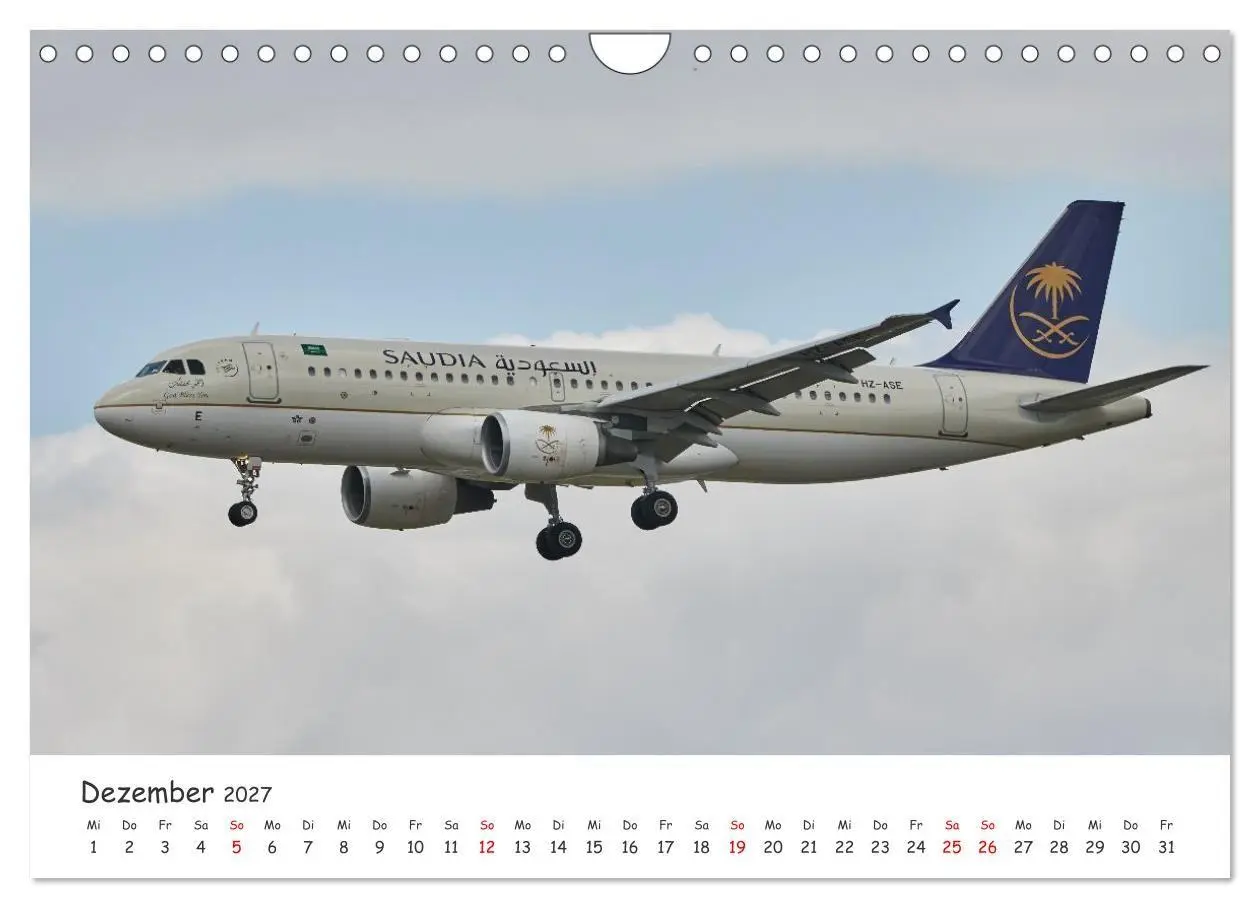 Bild: 9783516805192 | Frankfurt Airport - EDDF (Wandkalender 2027 DIN A4 quer), CALVENDO...