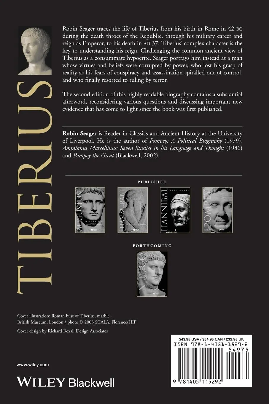 Rückseite: 9781405115292 | Tiberius | Robin Seager | Taschenbuch | Kartoniert / Broschiert | 2005