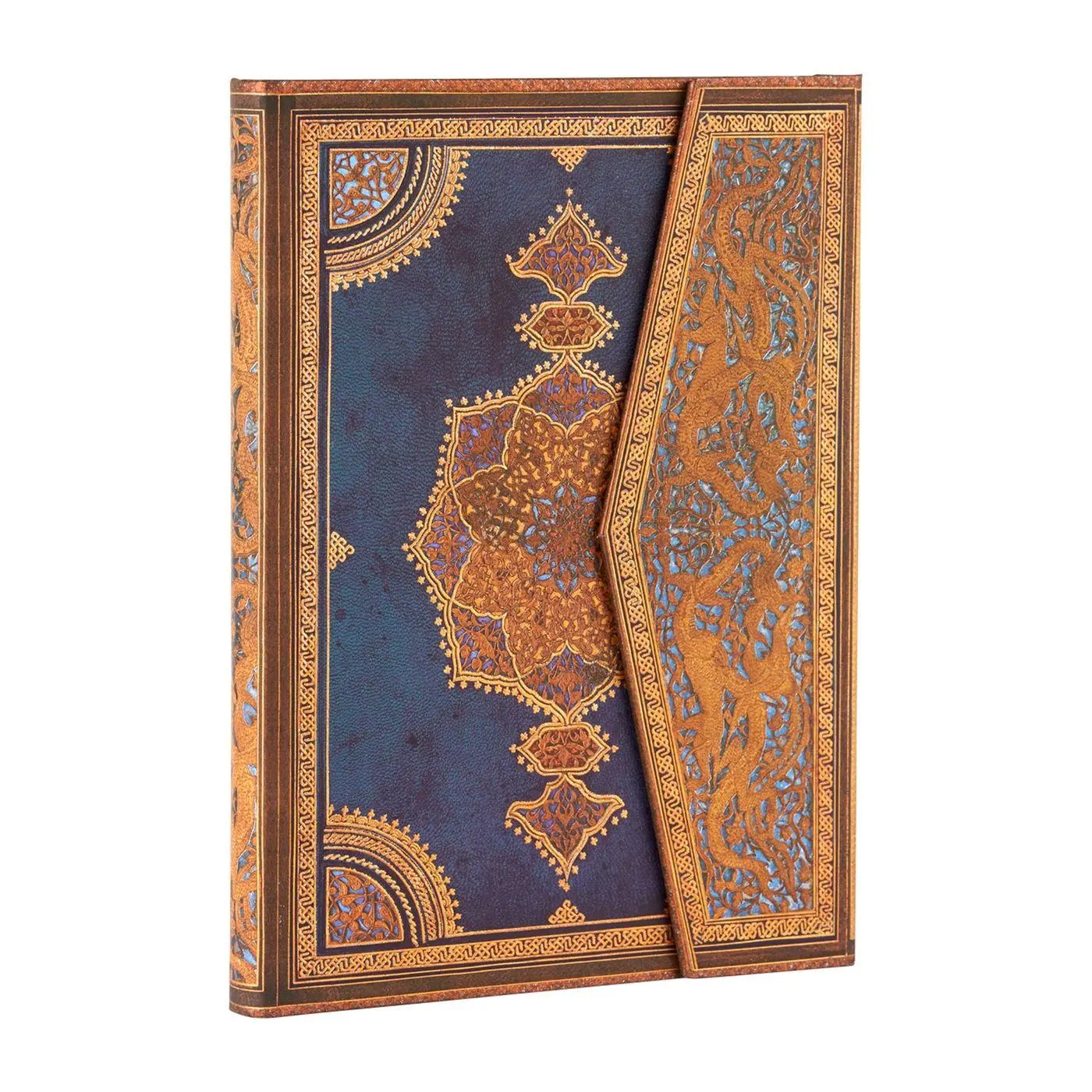 Cover: 9781439705292 | Safavid Indigo (Safavid Binding Art) Ultra Hardback Address Book...