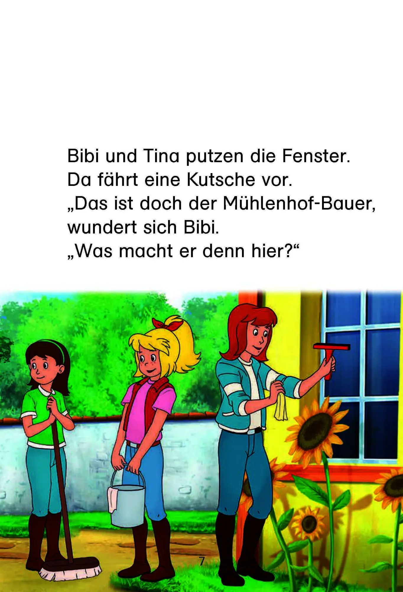 Bild: 9783129495292 | Bibi &amp; Tina: Spuk auf dem Martinshof | Leseanfänger 1. Klasse | Meyer