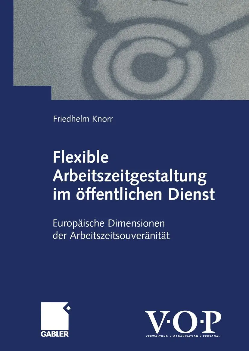 Cover: 9783409115292 | Flexible Arbeitszeitgestaltung im öffentlichen Dienst | Knorr | Buch