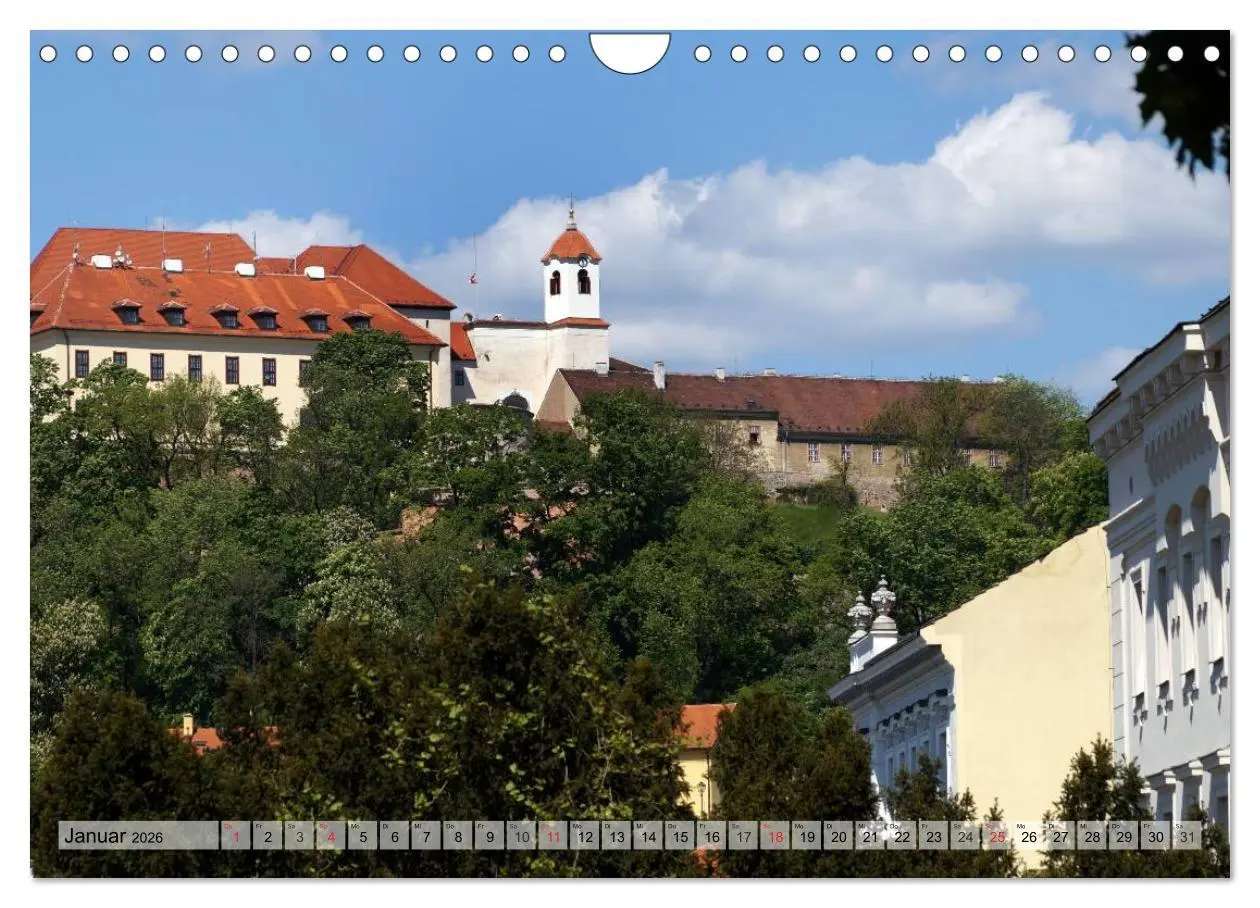 Bild: 9783457945292 | Mähren - Brünn (Wandkalender 2026 DIN A4 quer), CALVENDO...
