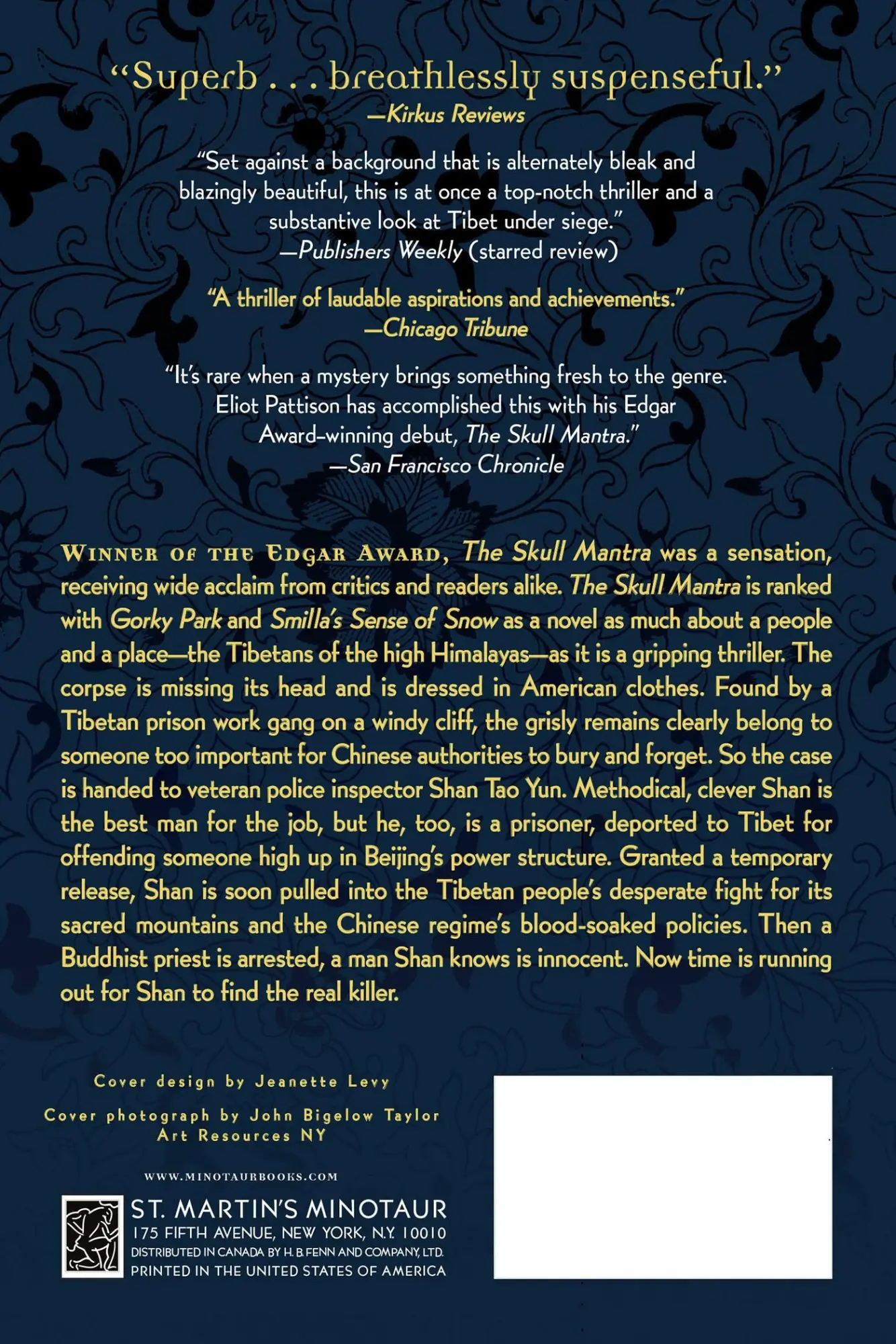 Rückseite: 9780312385392 | The Skull Mantra | Eliot Pattison | Taschenbuch | 403 S. | Englisch