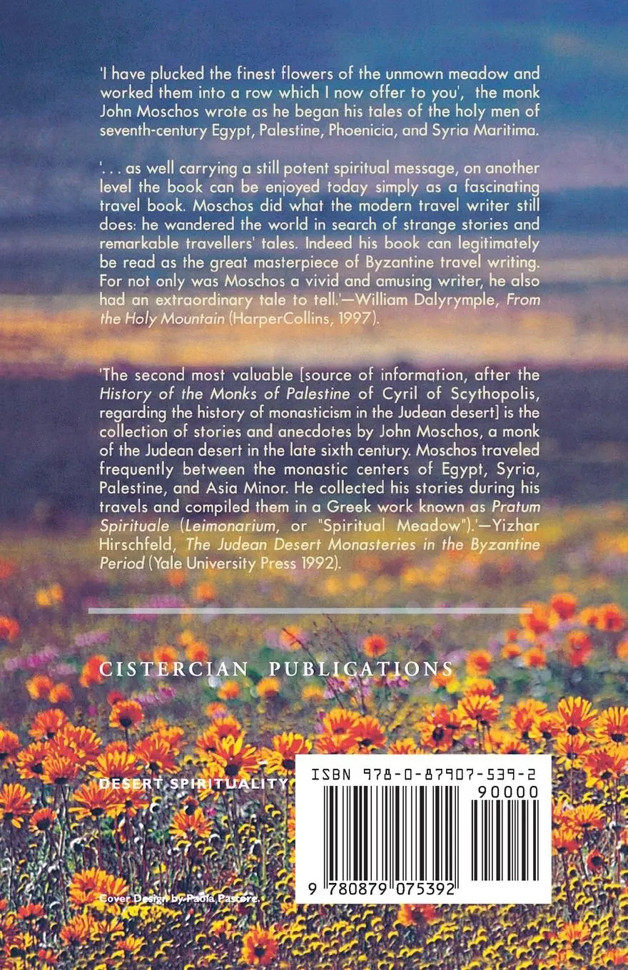 Rückseite: 9780879075392 | Spiritual Meadow by John Moschos | John Moschus | Taschenbuch | 1992