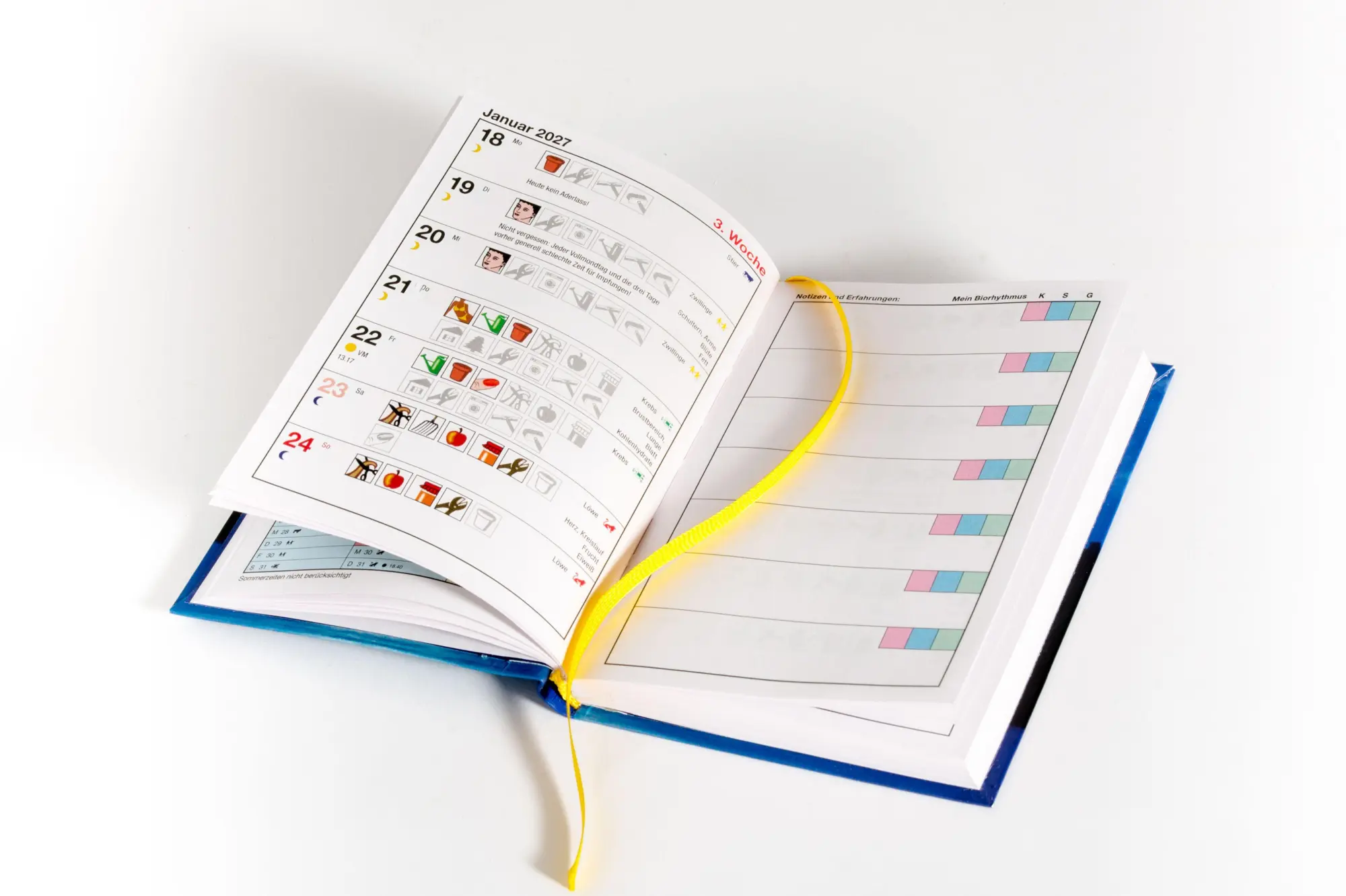 Bild: 9783442395392 | Das Mondjahr 2027 - Der farbige Taschenkalender | Das Original | 2027