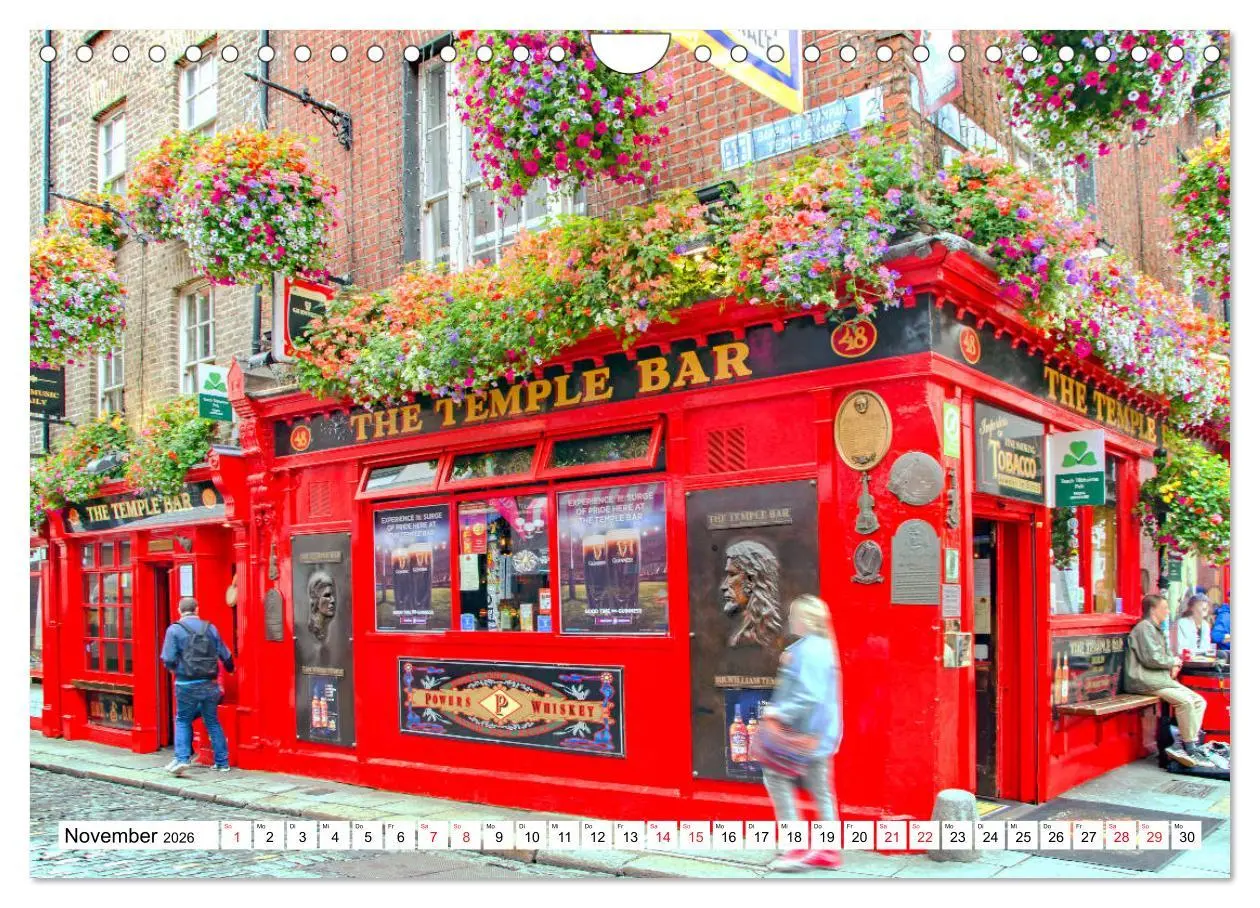 Bild: 9783457935392 | Dublin - Facettenreiche Metropole (Wandkalender 2026 DIN A4 quer),...