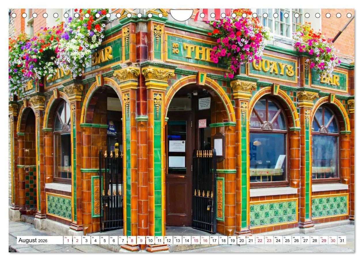 Bild: 9783457935392 | Dublin - Facettenreiche Metropole (Wandkalender 2026 DIN A4 quer),...