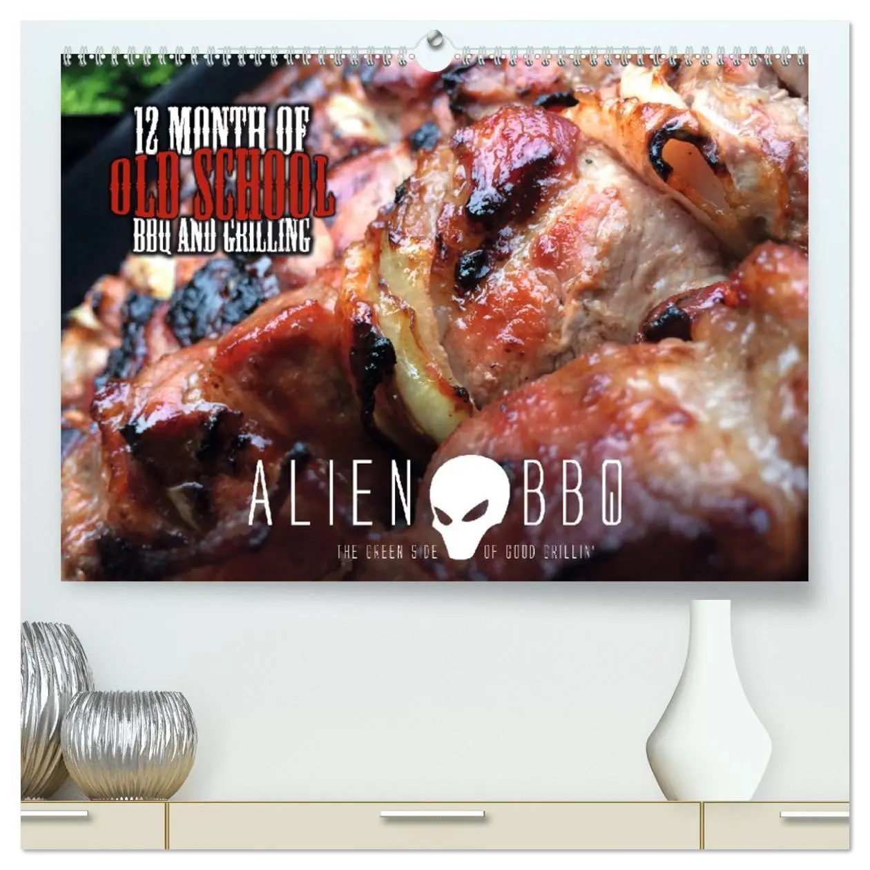 Cover: 9783516025392 | ALIEN-BBQ 2026 (hochwertiger Premium Wandkalender 2026 DIN A2...