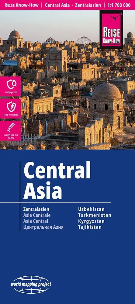 Cover: 9783831775392 | Reise Know-How Landkarte Zentralasien / Central Asia (1:1.700.000)