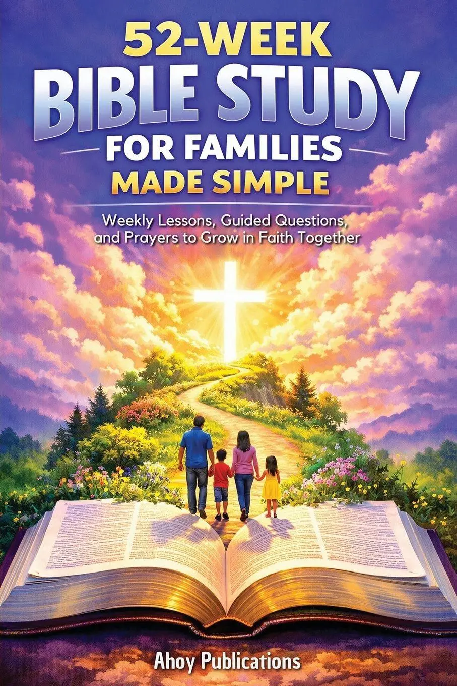 Cover: 9798892965392 | 52-Week Bible Study for Families Made Simple | Ahoy Publications