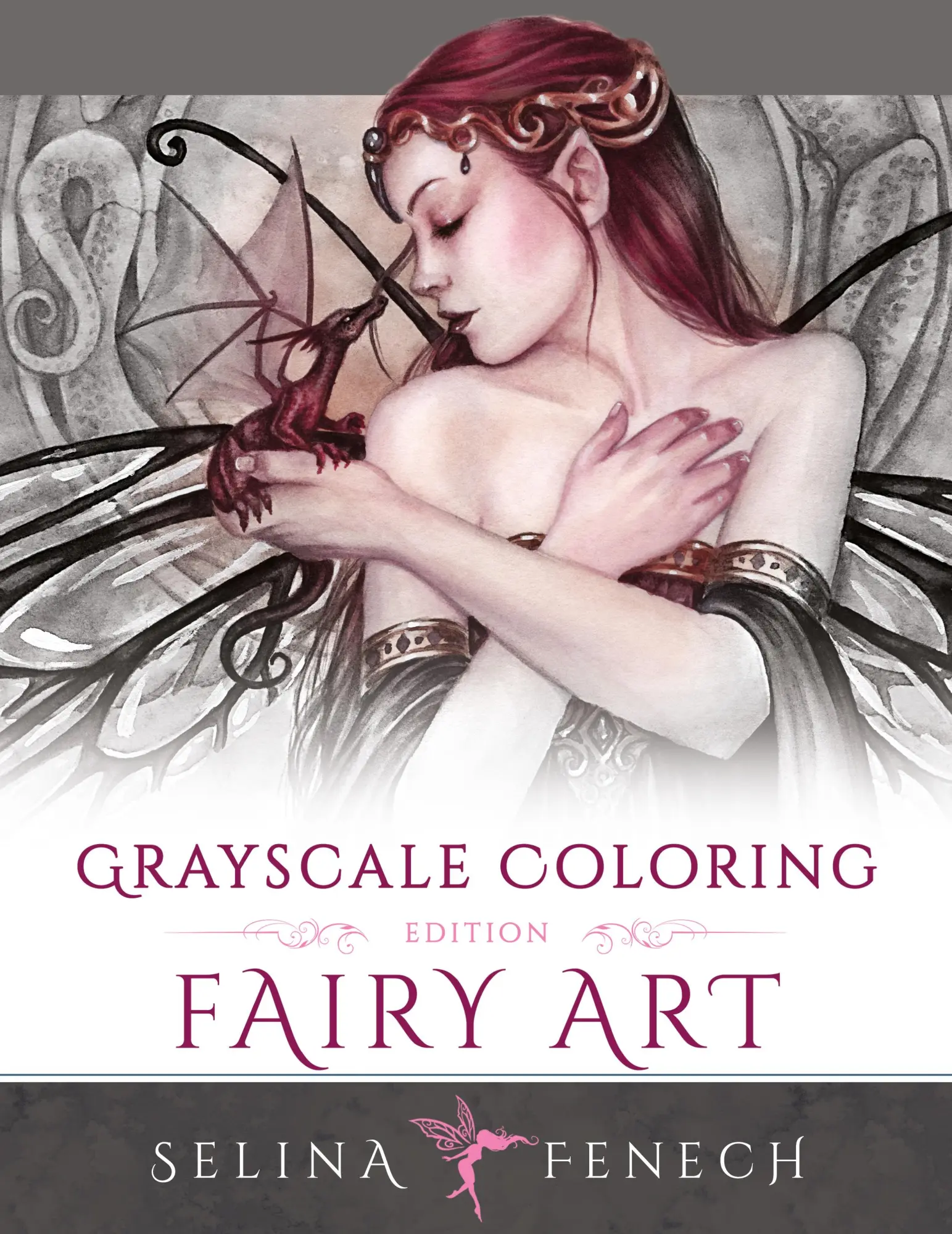 Cover: 9780994355492 | Fairy Art - Grayscale Coloring Edition | Selina Fenech | Taschenbuch