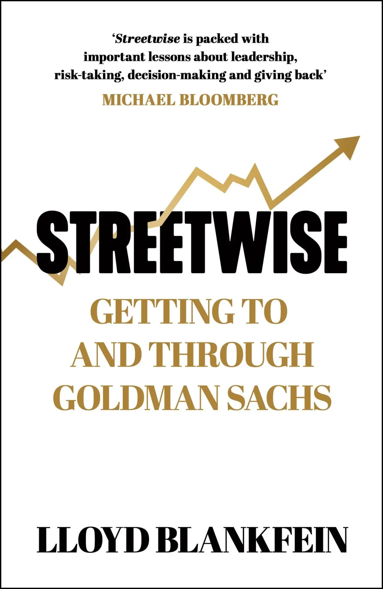 Cover: 9781398725492 | Streetwise | Lessons from a Life at Goldman Sachs | Lloyd Blankfein
