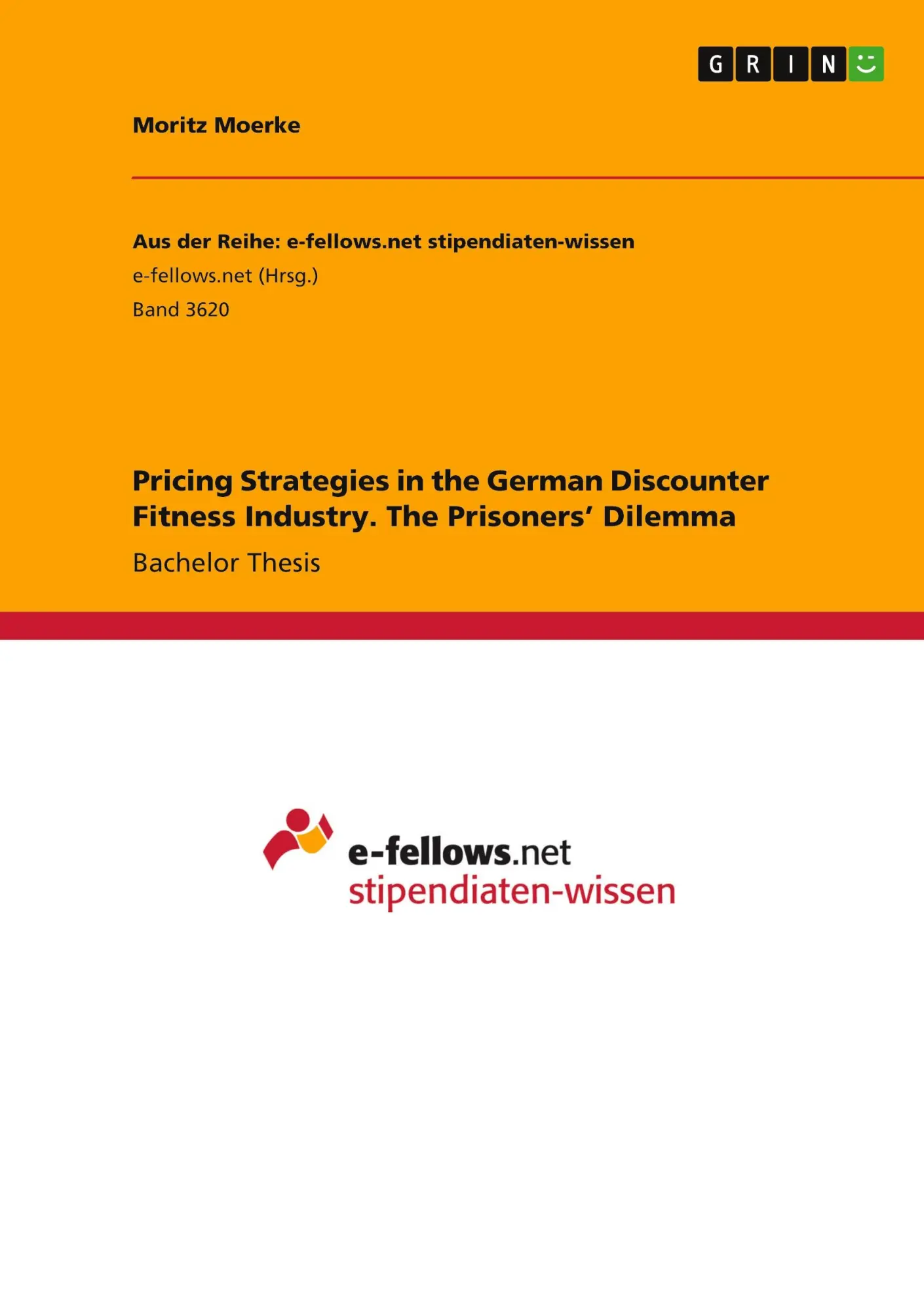 Cover: 9783346285492 | Pricing Strategies in the German Discounter Fitness Industry. The...