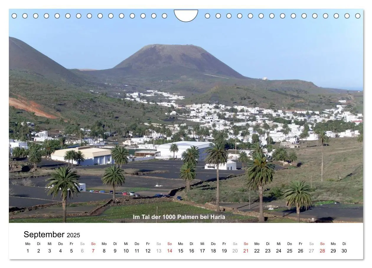 Bild: 9783435765492 | Die Canarischen Inseln - Lanzarote (Wandkalender 2025 DIN A4 quer),...