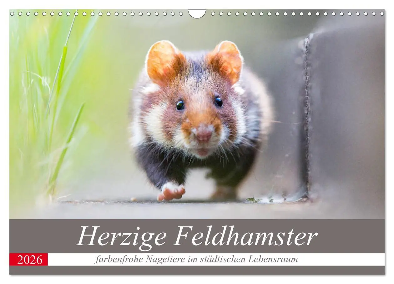Cover: 9783457785492 | Herzige Feldhamster - farbenfrohe Nagetiere im städtischen...