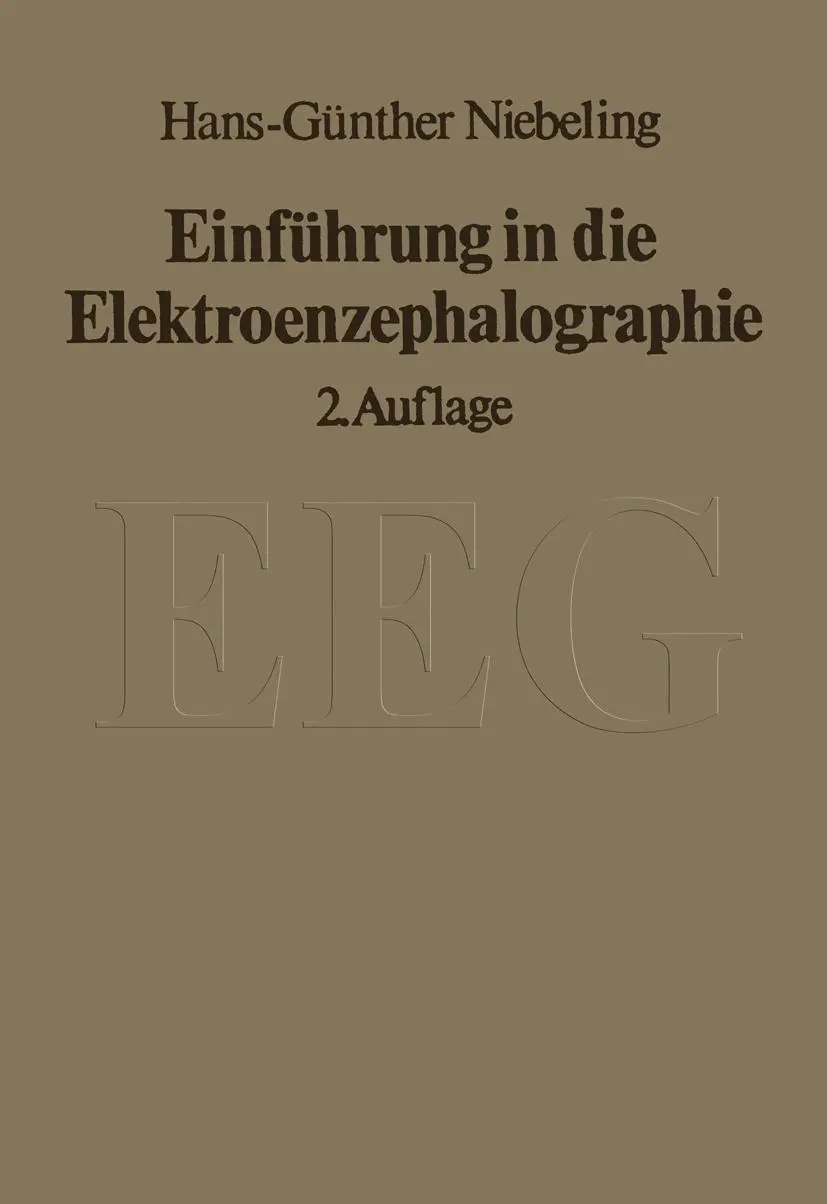Cover: 9783642675492 | Einführung in die Elektroenzephalographie | H. -G. Niebeling | Buch